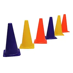 Plastic Cones Pack of 6