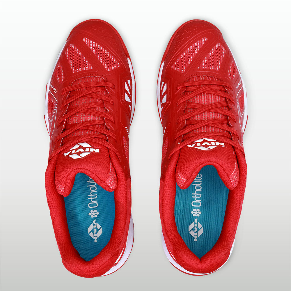 Nivia Verdict 2.0 Badminton Shoe for Men, Breathable Mesh with TPU Fusion Technology Upper, Non-Marking Sole, Ideal for Badminton, Volleyball, Squash, and Table Tennis - Image 9