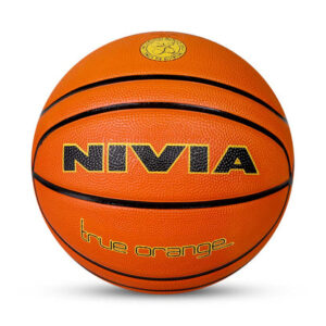 True Orange 14-Panel Training Basketball