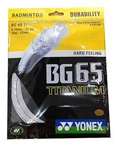 Yonex Badminton Strings BG65 Titanium