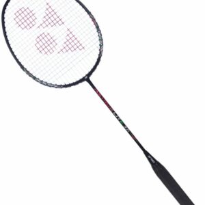 Yonex Astrox 37I Strung Badminton Racquet | Graphite Badminton Racket for Intermediate Players | 30 lbs Tension, 5U G4 - Black