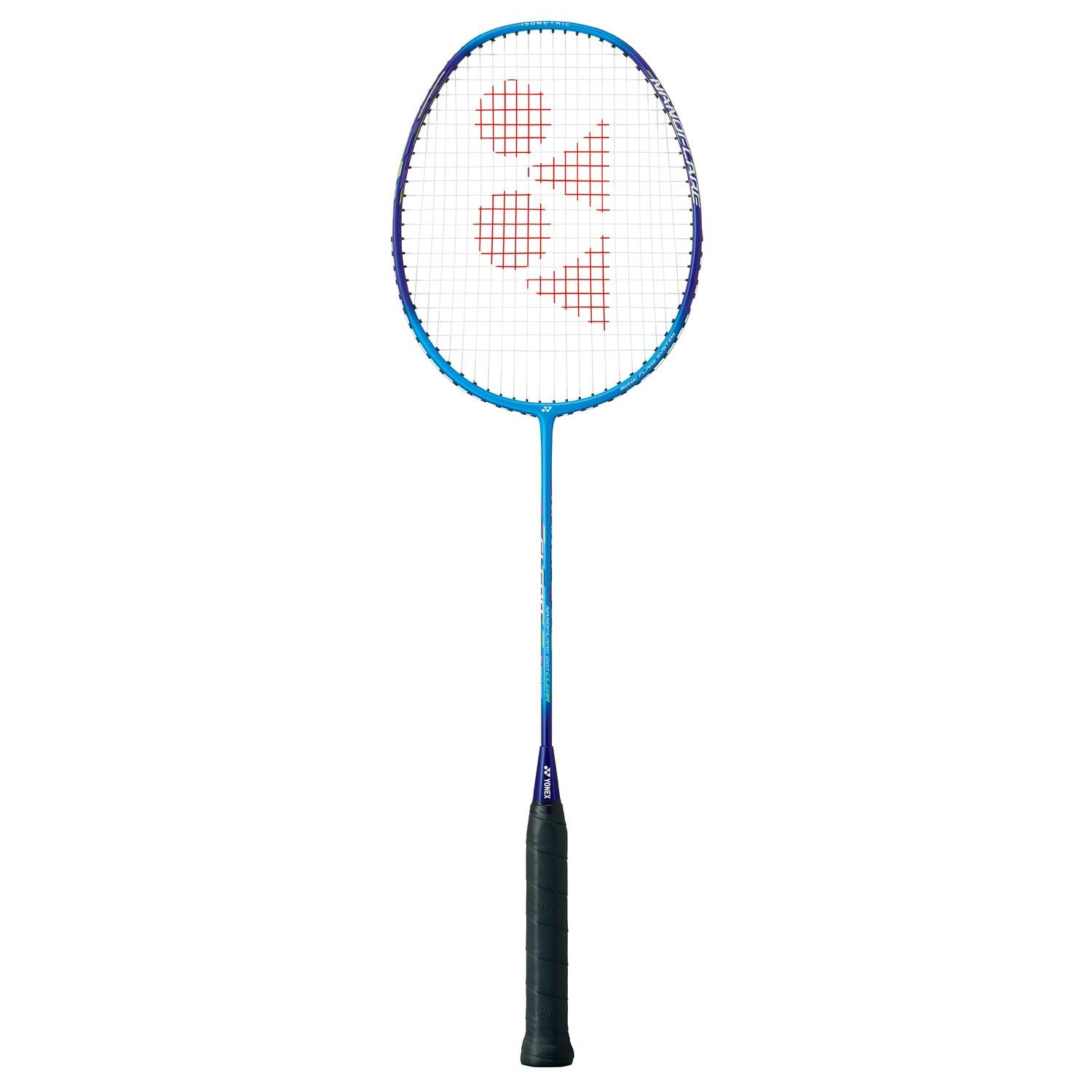 YONEX NANOFLARE 001 Clear Badminton Racquet|5U 4G|Cyan|Smash Speed|Medium Stiff|AERO Frame|Explosive Sonic Flare System|Head Light| Developed by Japan