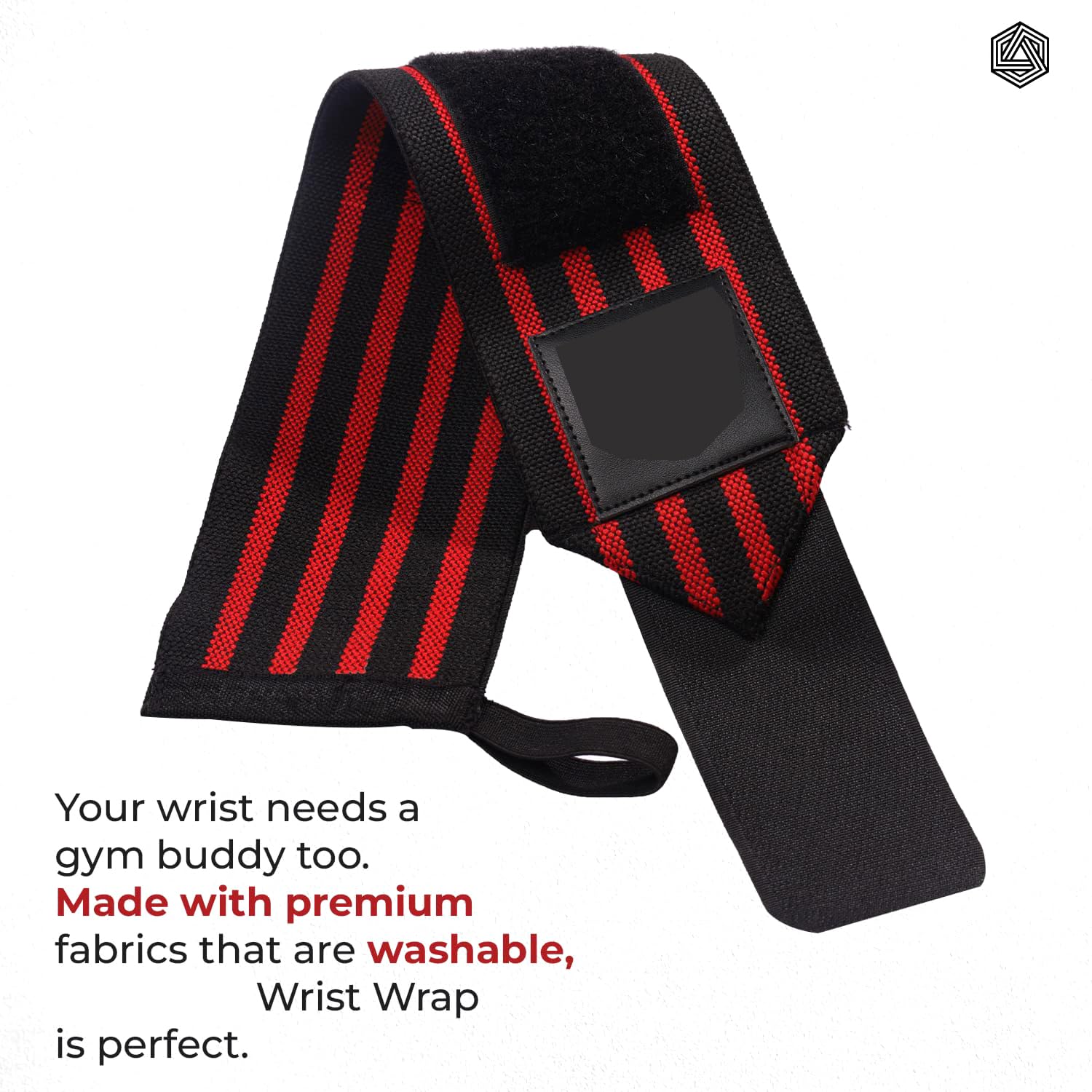 Wrist Wrap Gym Accessories for Men Hand Grip & Wrist Support Sports Straps for Gym | Wrist Band for Men Gym & Women with Thumb Loop Straps - Image 3