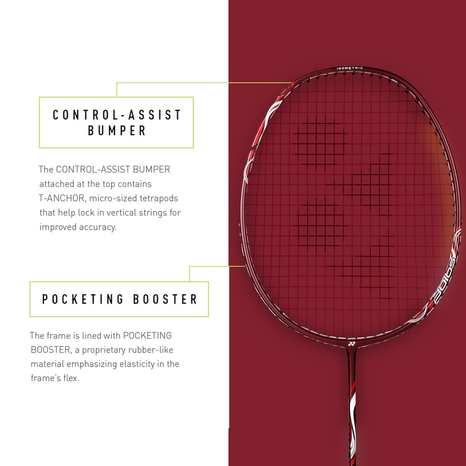 YONEX Graphite Badminton Racquet Astrox Lite 45I 5U G4 (Kurenai), Multicolor, Graphite, Multicolor - Image 5