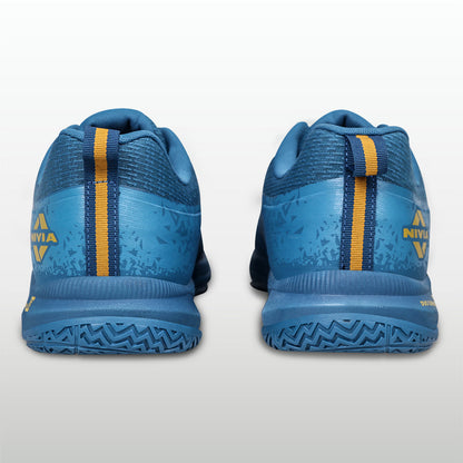 Nivia Powerstrike 4.0 Badminton Shoes for Men | Breathable Air Mesh with Fusion Technology Upper| Best Non Marking Multidirectional Herringbone Structure - Image 8