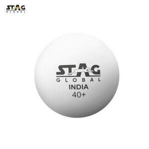 STAG GLOBAL Seam Plastic Table Tennis Ball White Available Pack Of 12 ,30, 72, 90
