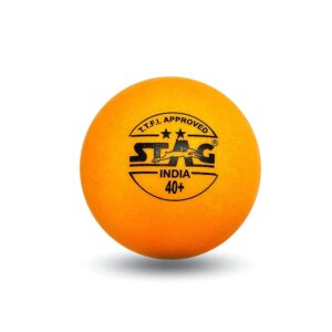 STAG GLOBAL 2 Star Plastic Table Tennis Ball Orange Available Pack Of 12 ,30, 72, 90