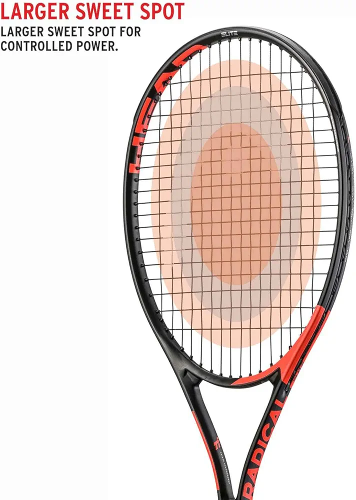 HEAD Ti. Radical Elite Tennis Racquet (Strung) - Image 4