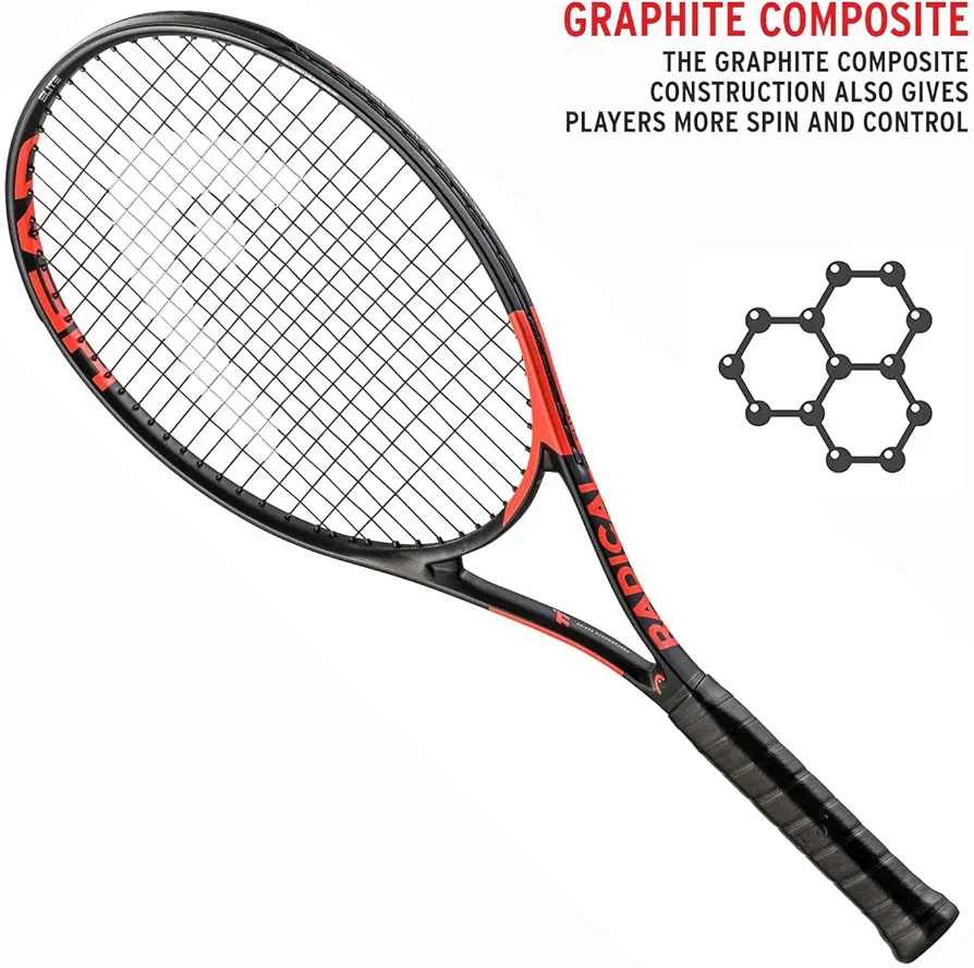HEAD Ti. Radical Elite Tennis Racquet (Strung) - Image 5