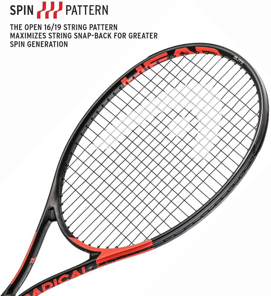 HEAD Ti. Radical Elite Tennis Racquet (Strung) - Image 7