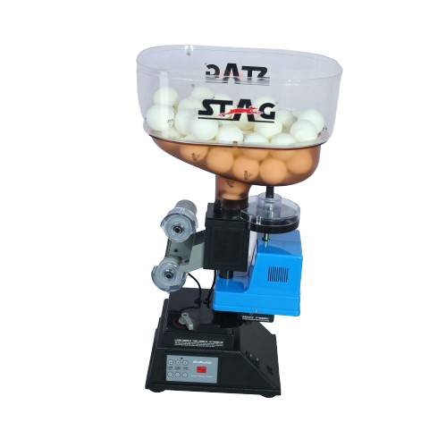 STAG GLOBAL Table Tennis Robot B3 | Remote Control | Digital Display Angle | Adjustment Handle | Easy to Operate