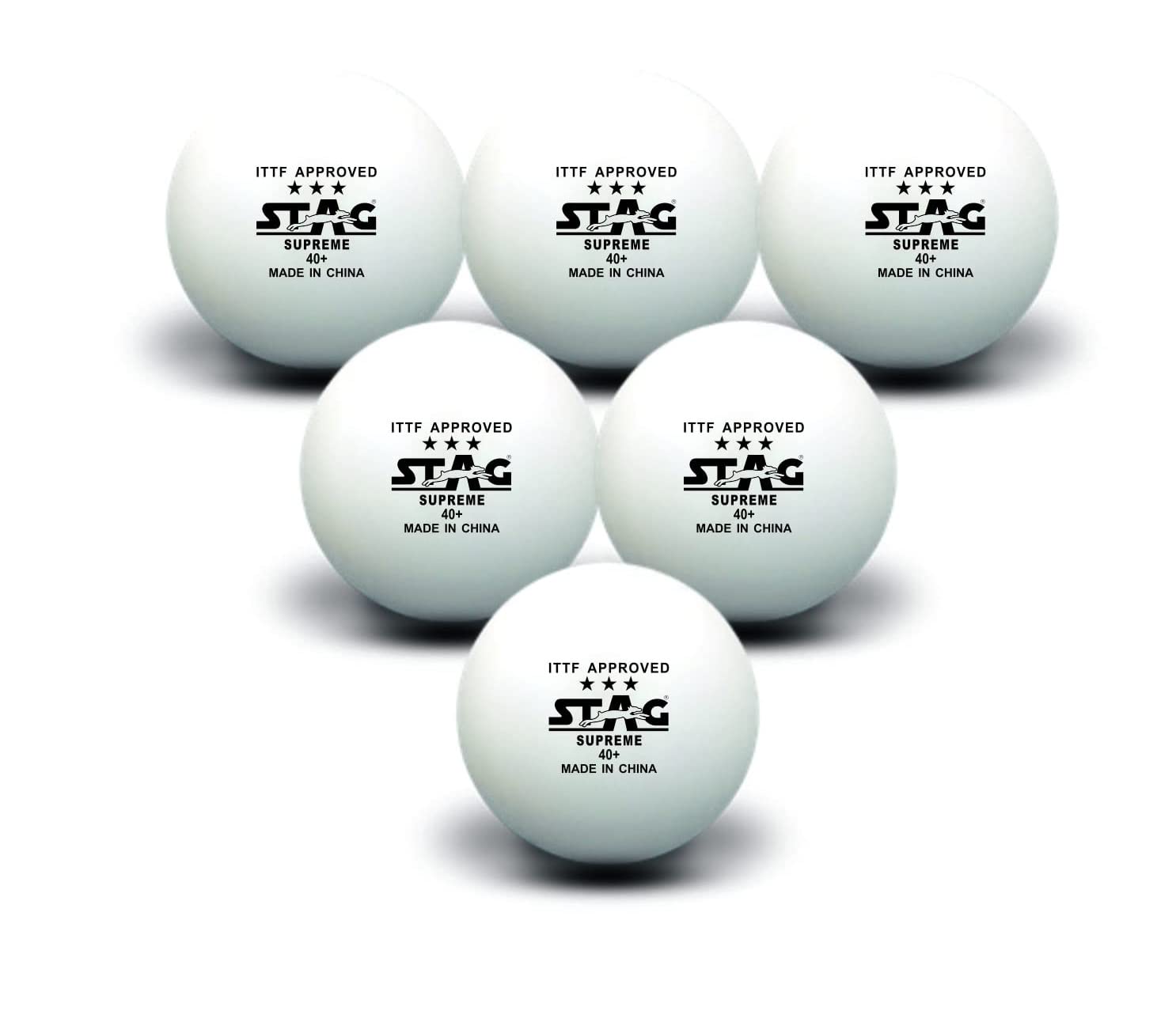 STAG GLOBAL 3 Star Supreme Table Tennis Ball | ITTF Approved, 40+ - Image 7