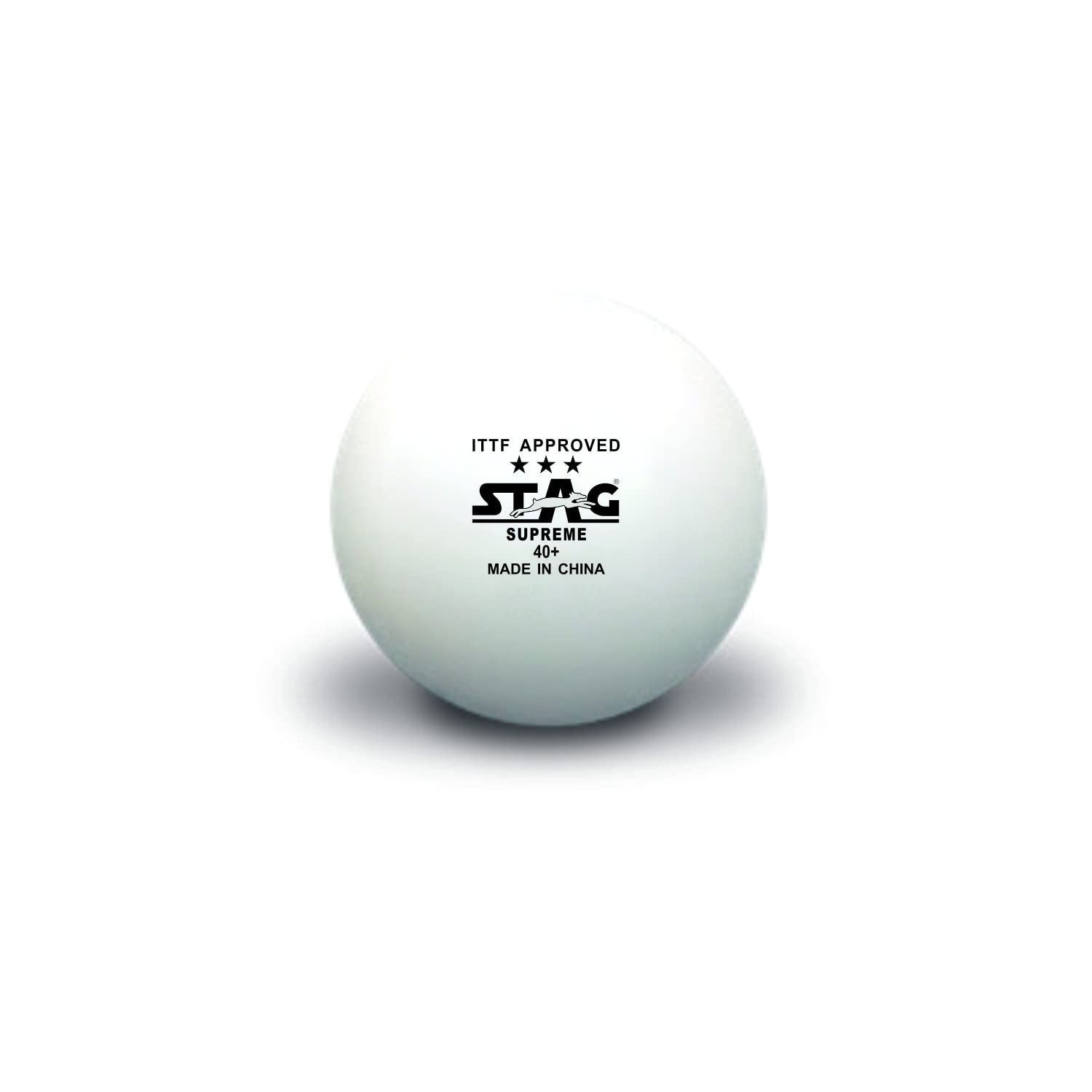 STAG GLOBAL 3 Star Supreme Table Tennis Ball | ITTF Approved, 40+ - Image 2