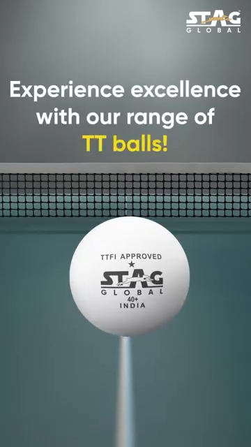 STAG GLOBAL 2 Star Plastic Table Tennis Ball White Available Pack Of 12 ,30, 72, 90 - Image 4